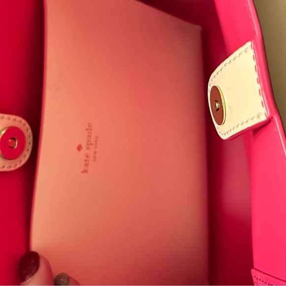 NWOT Kate Spade Ilise Freeman Street Bag Baby Pink Fuschia crossbody han… - Picture 11 of 16